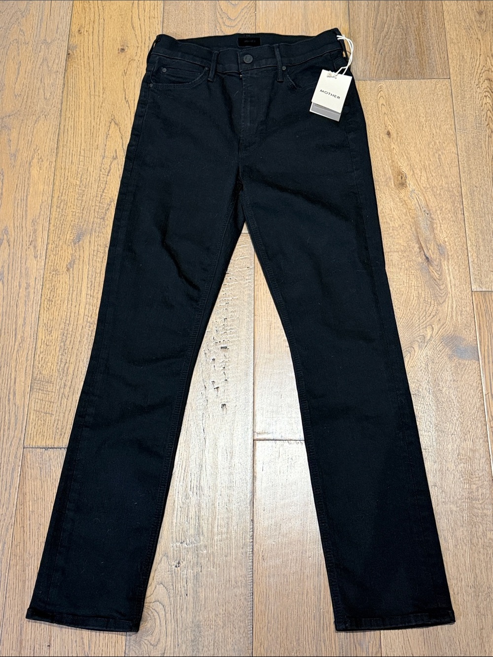 Mother  The Mid Rise Dazzler Ankle Deep End Dark Denim Wash Jeans 26 - Picture 3 of 10